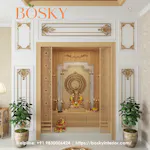 Stunning Pooja Room In Hall Designs Kolkata