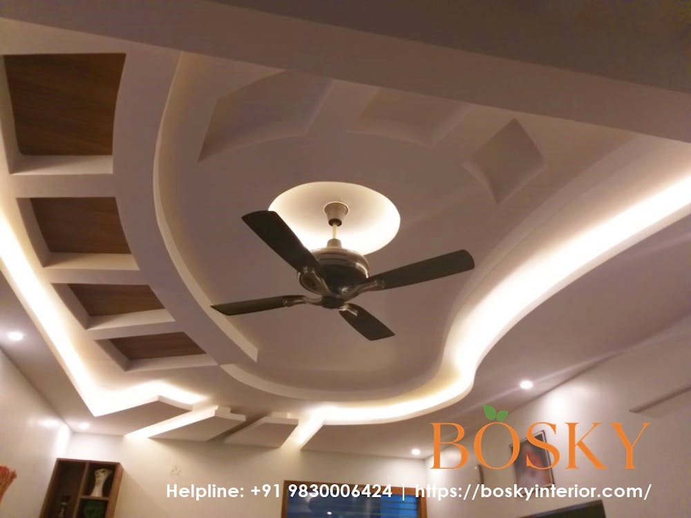 Wooden False Ceiling Panels | Bosky Interior