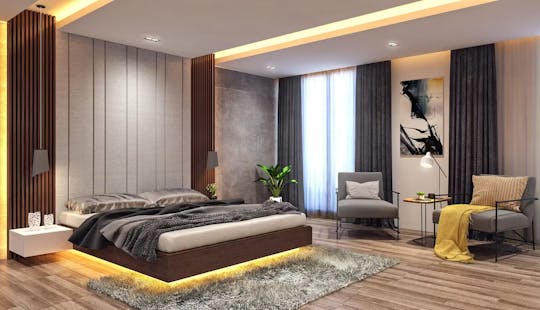 Hotel interior design of a luxury place pic
