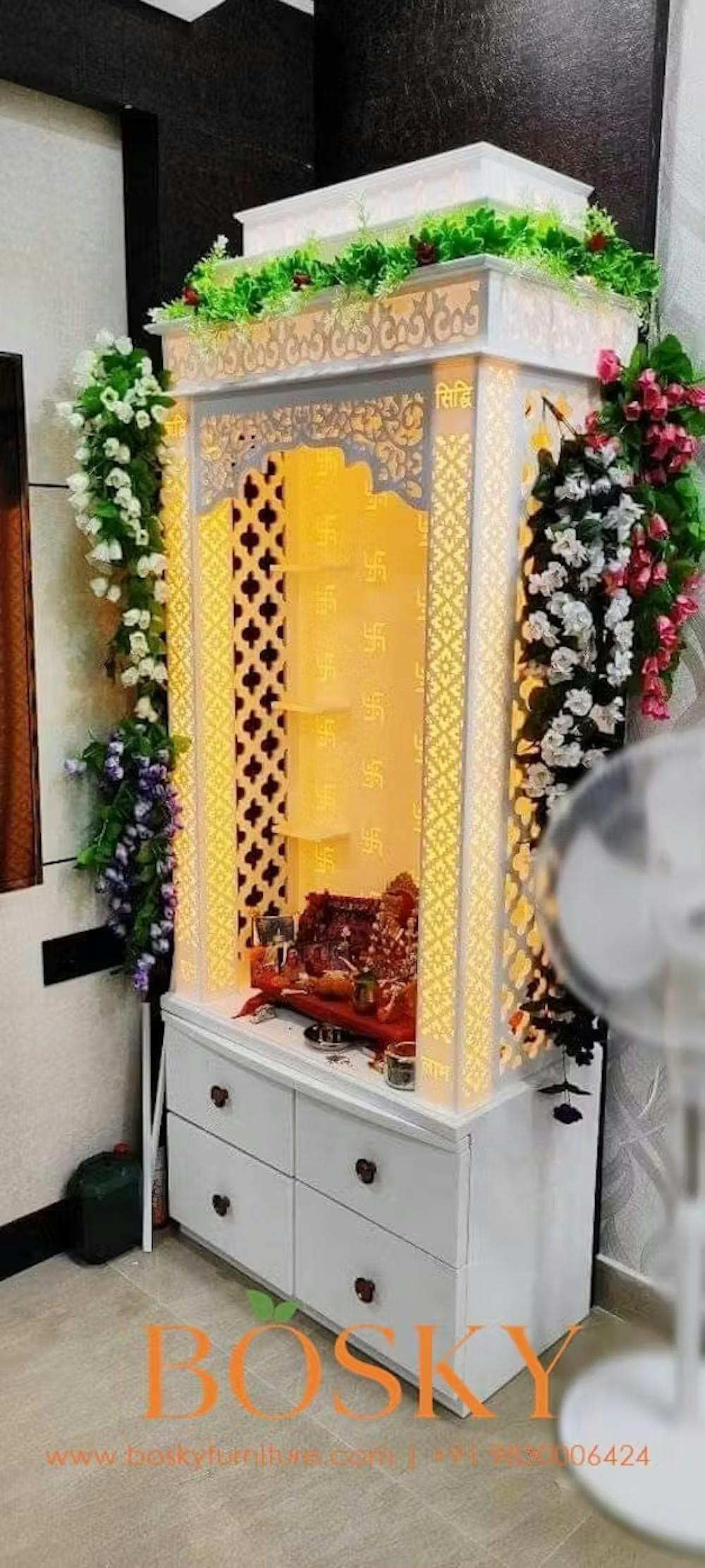 pooja unit decoration ideas