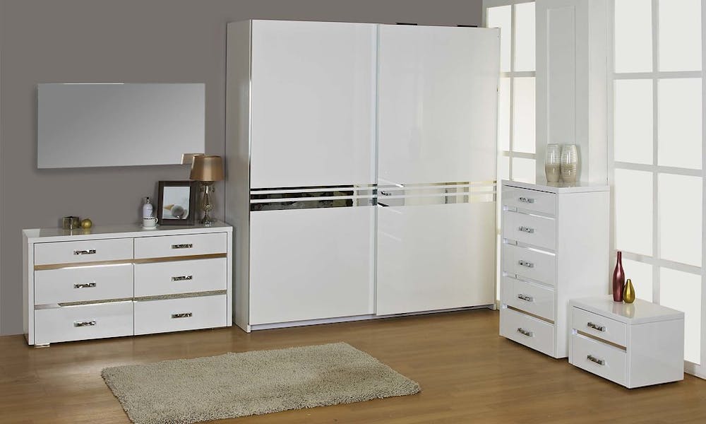 a white MDF wardrobe image