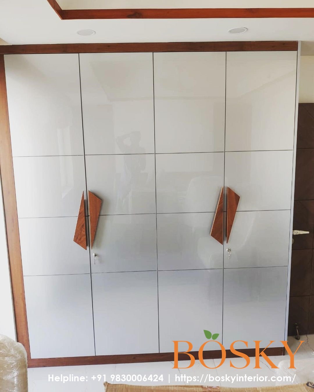 Modern Wardrobe | Bosky Interior
