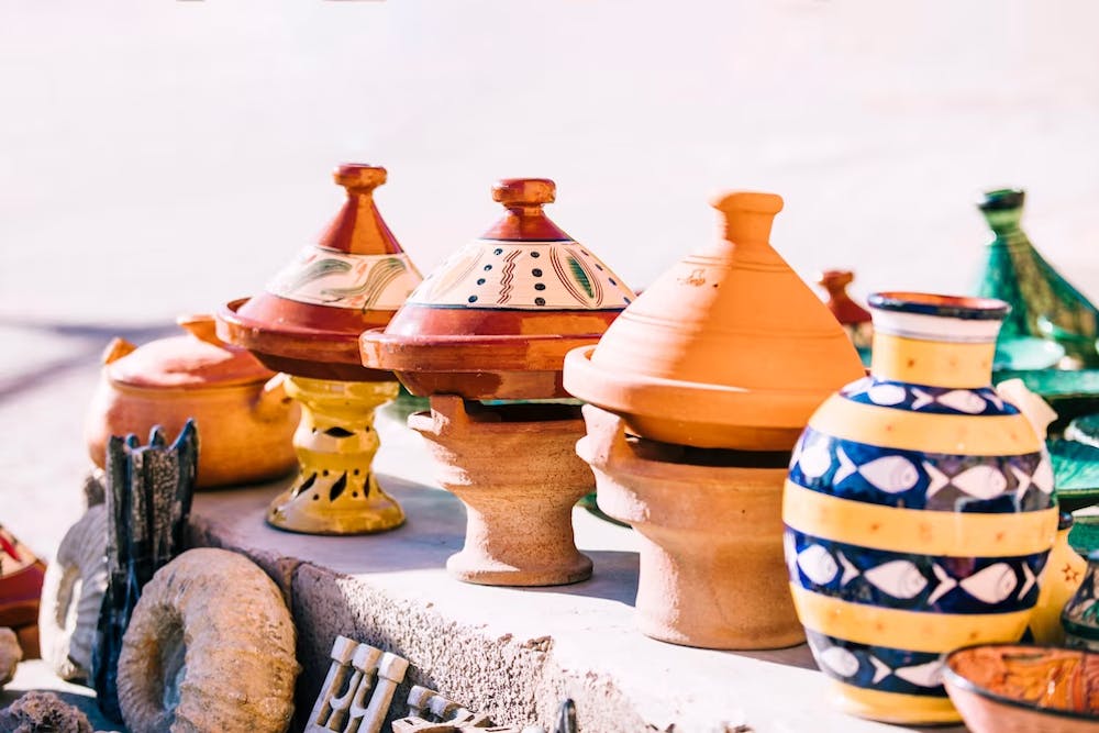 Terracotta pots image