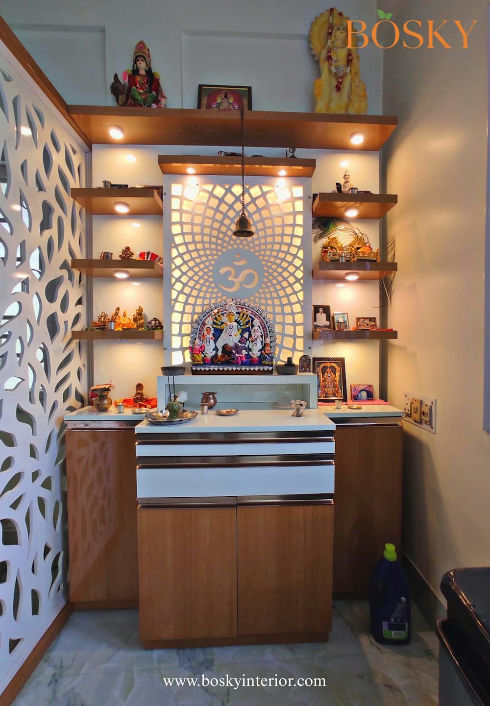 pooja unit ideas for apartments