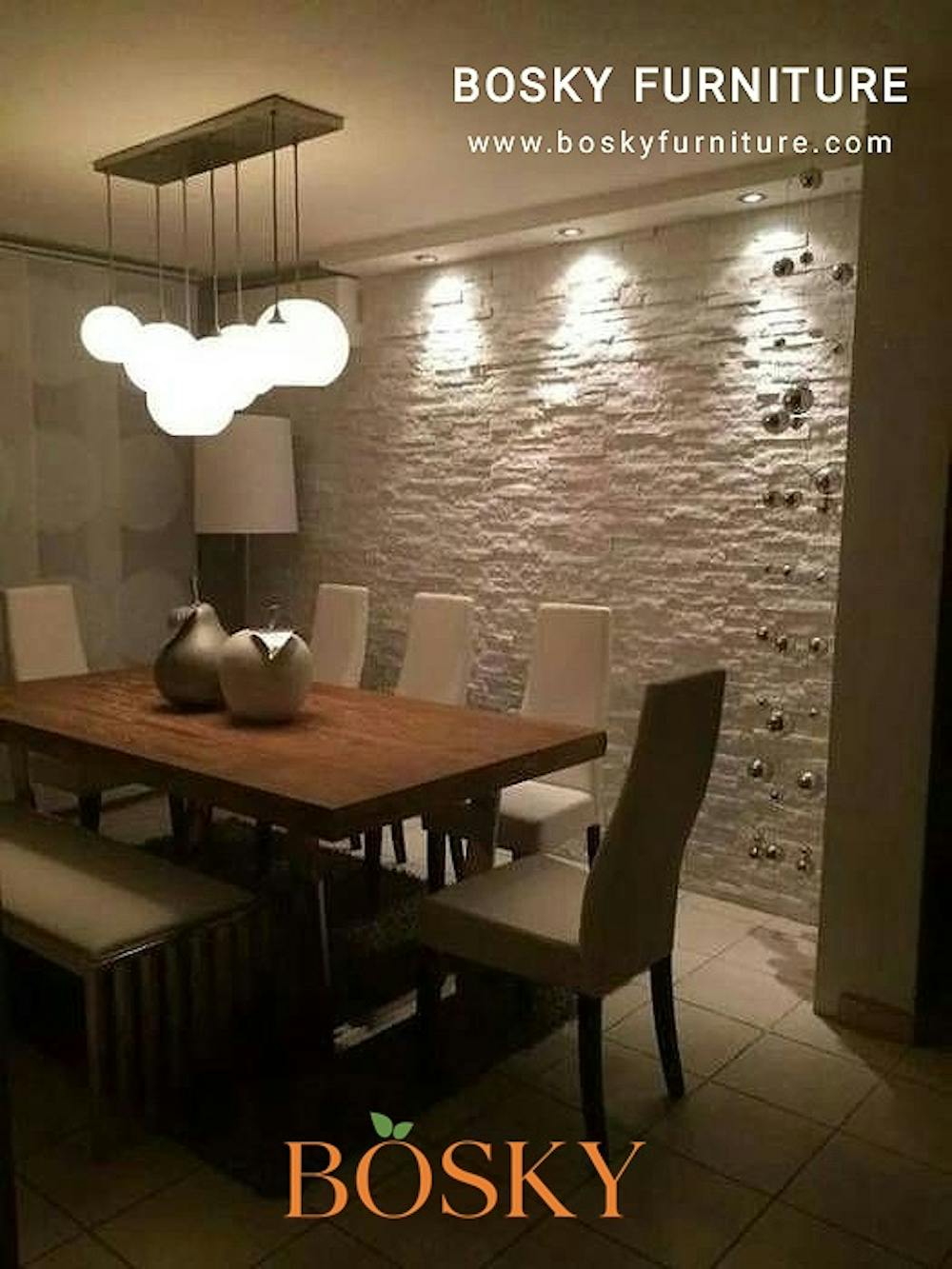 Rustic Ivory Textured Wall Interior Design