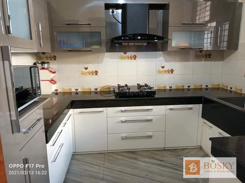 Parallel Modular Kitchen Design 