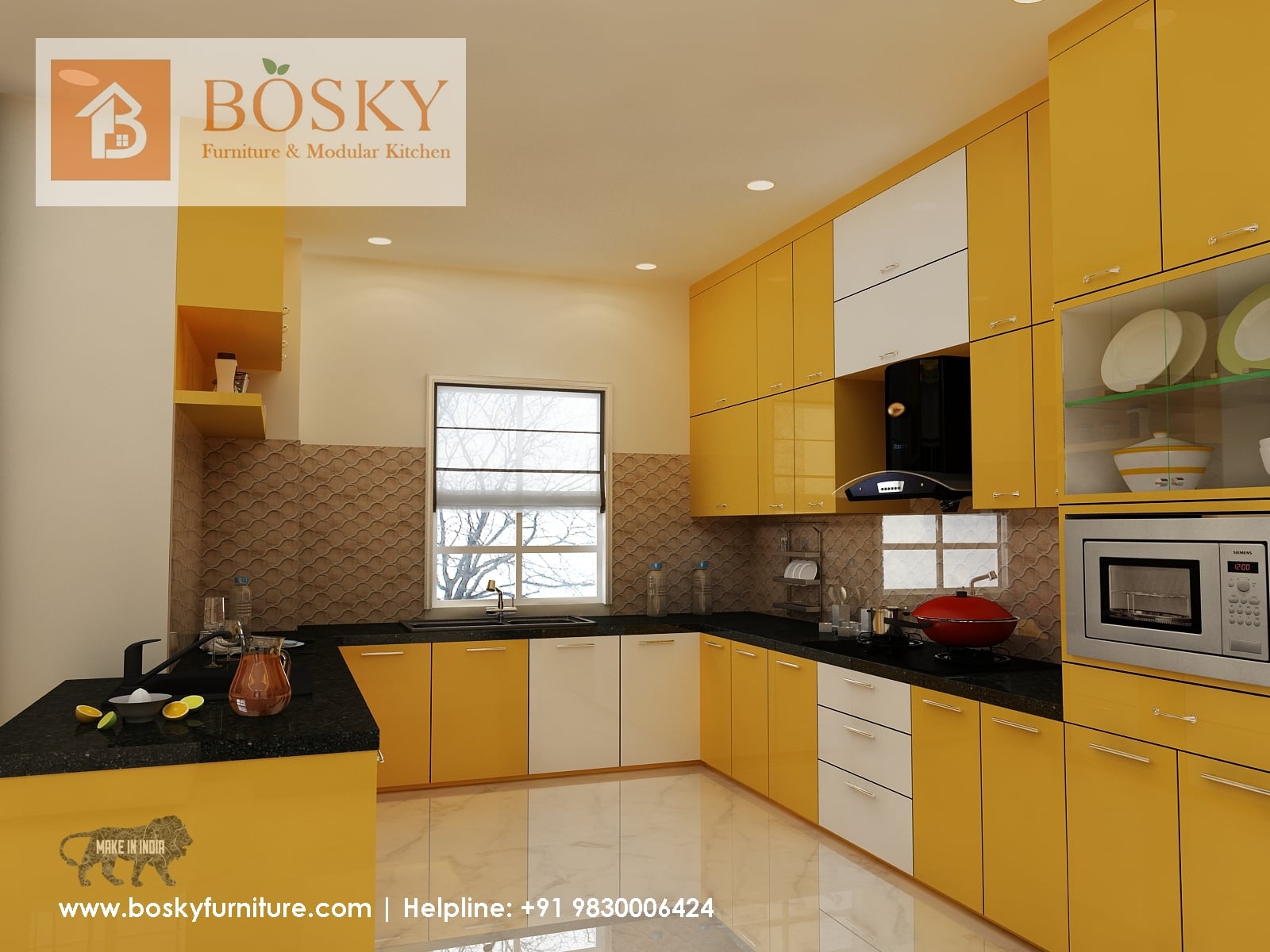 Best Modular Kitchen Design in Kolkata Bosky Interior