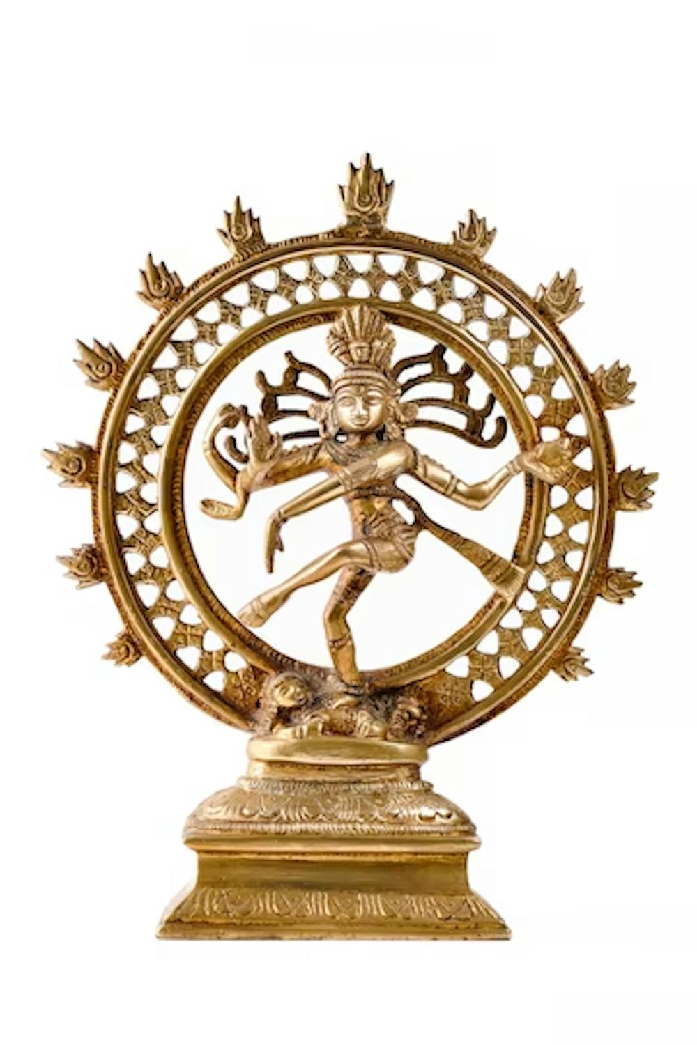 Dokra Nataraj Sculpture pic