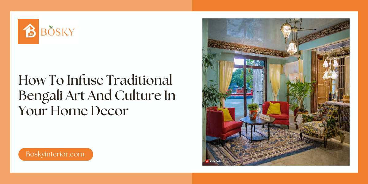 How To Infuse Bengali Art And Craft In Home Decor - Blog Poster