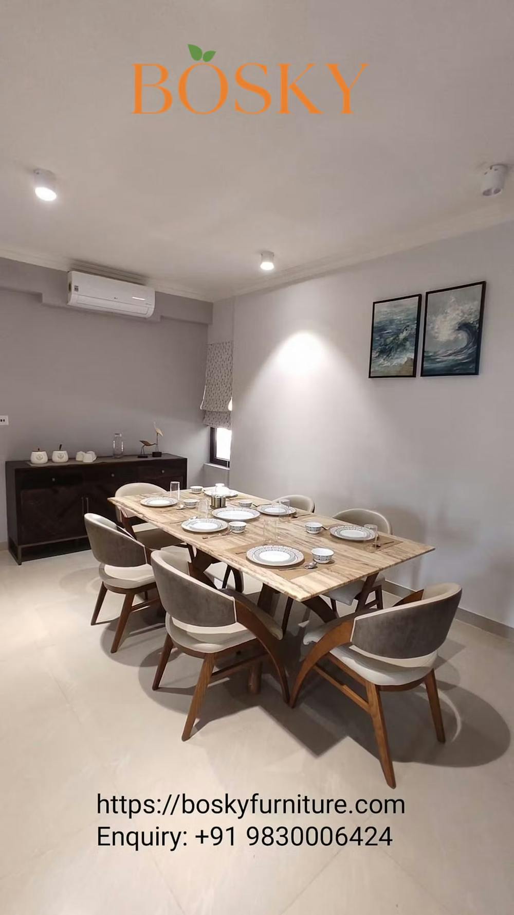 A pic of contemporary furniture in a modern home