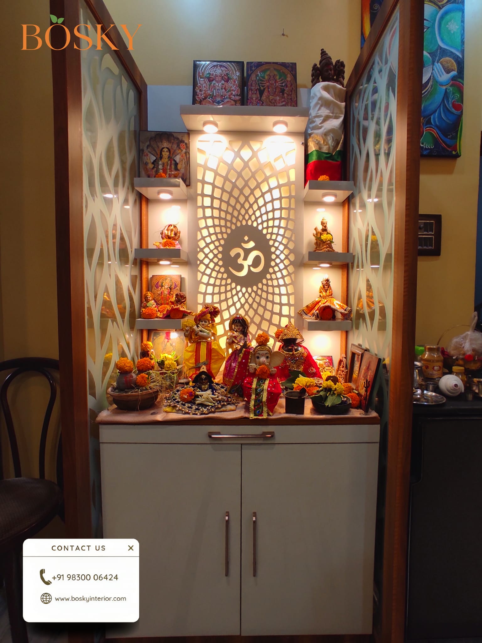 pooja unit ideas for apartments