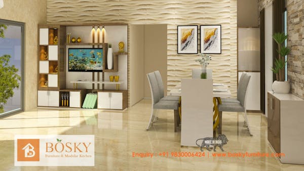 Contemporary Living Room Interior Design in Kolkata: Blending Tradition ...