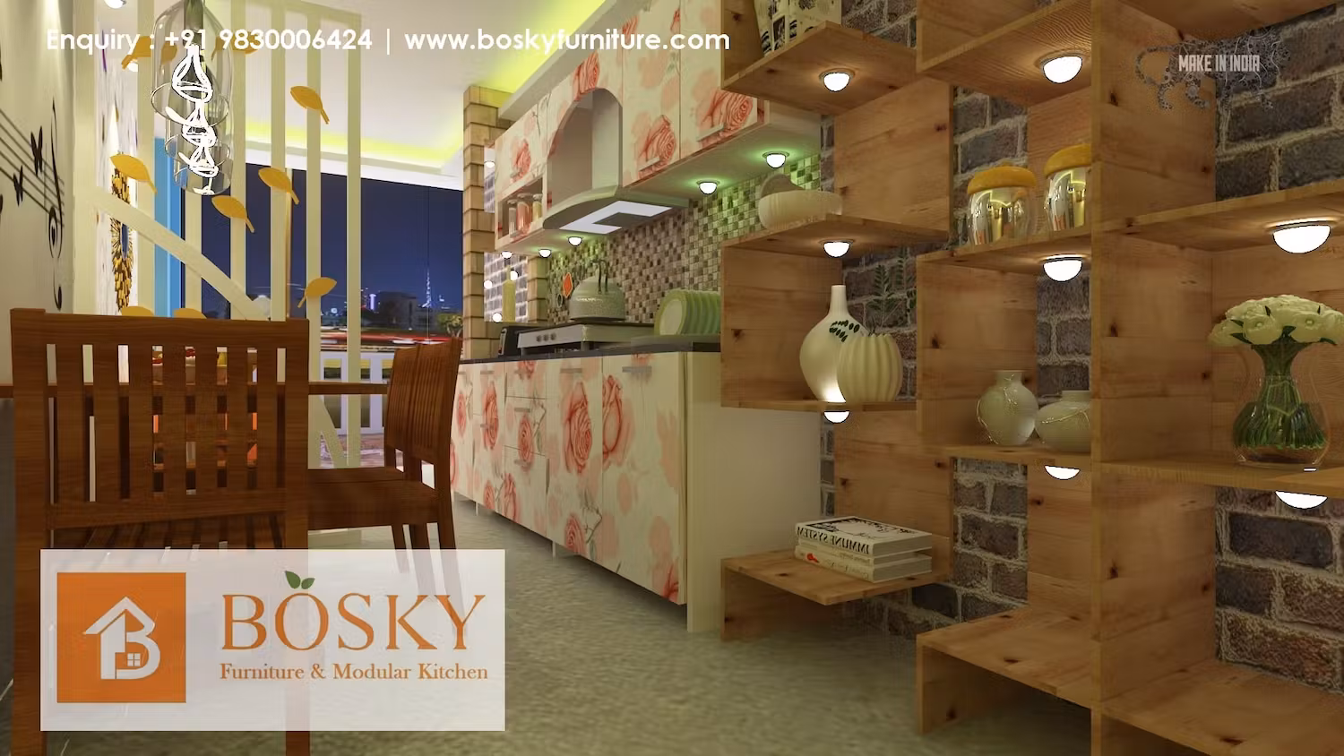 Accent lighting solution for highlighting showpieces and decor items