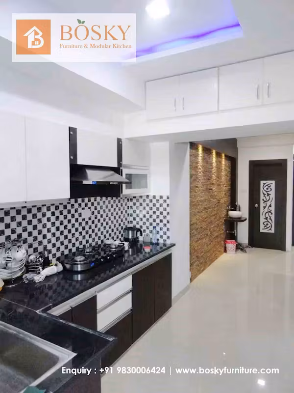 Open modular kitchen pic