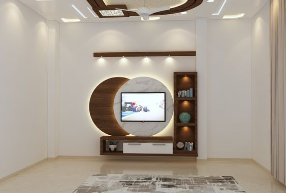 Modern TV Panel Design For Living Room