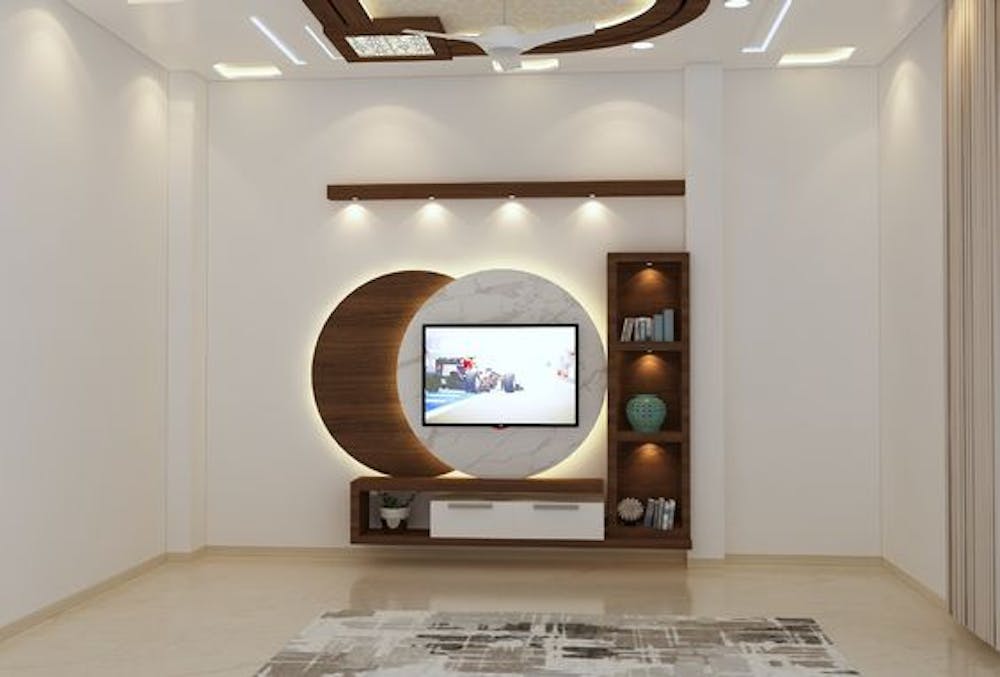 Modern TV Panel Design For Living Room