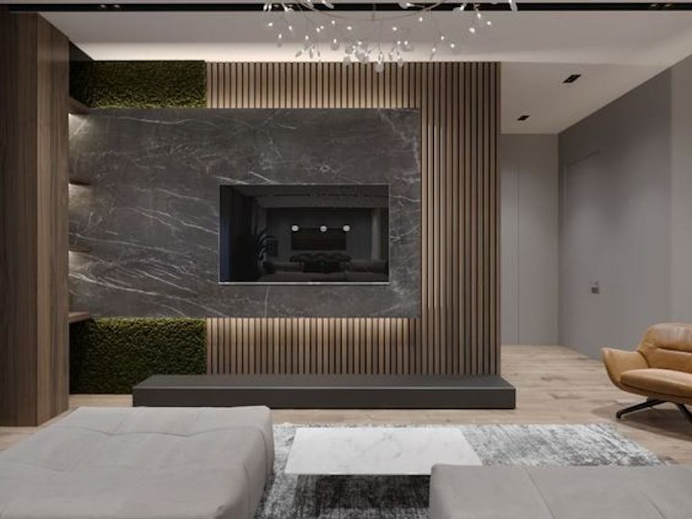 Modern TV Panel Design For Living Room