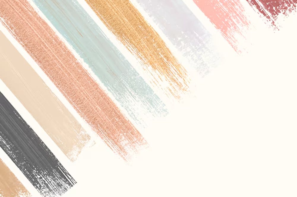 brush strokes