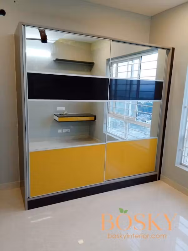 Full-length mirror wardrobe photo