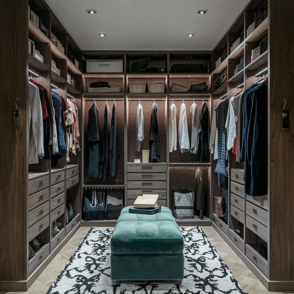 walk in wardrove Storage Solutions