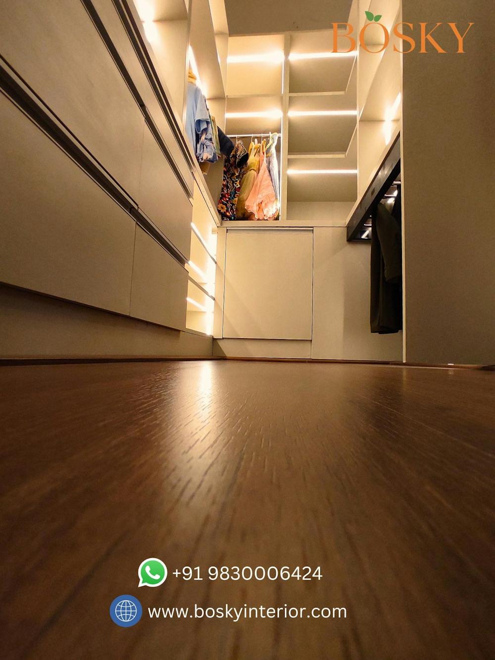 walk in wardrobe master bedroom