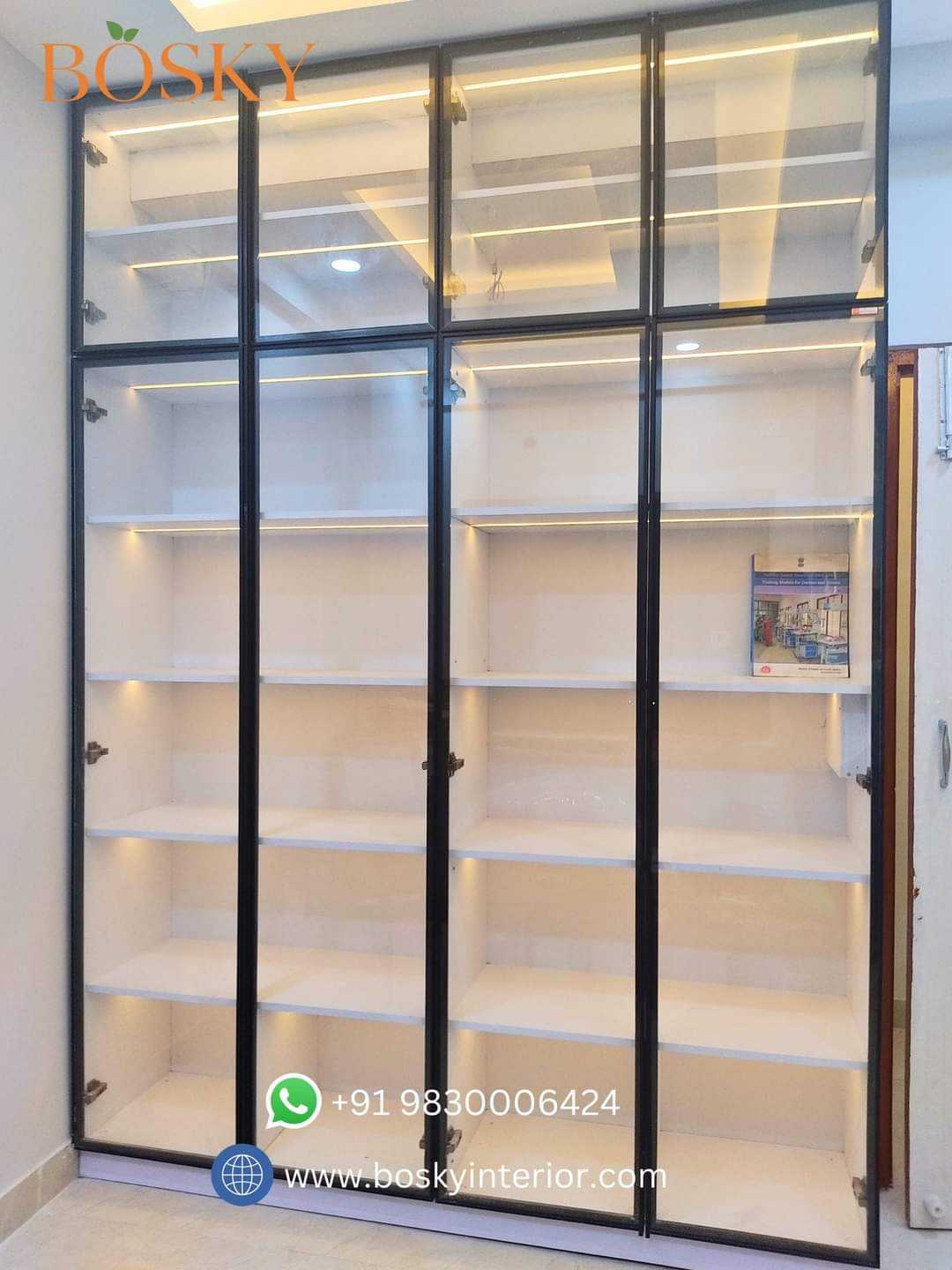 Glass wardrobe