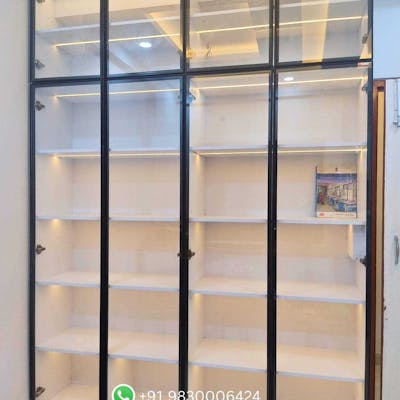 Glass wardrobe