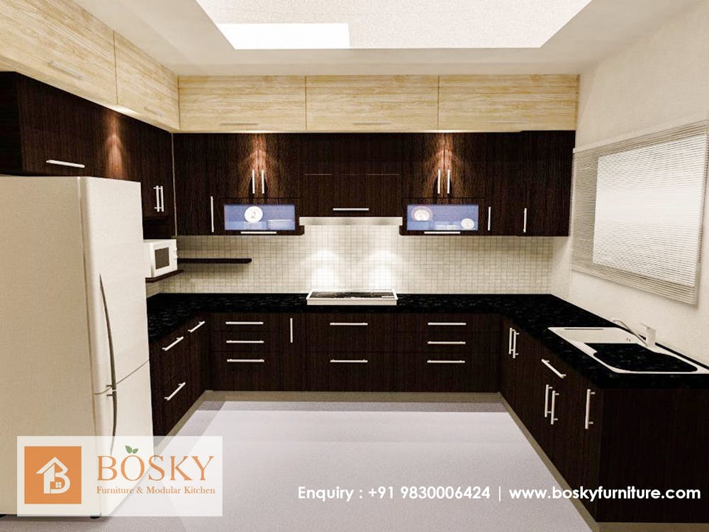 Beautiful modular kitchen pic