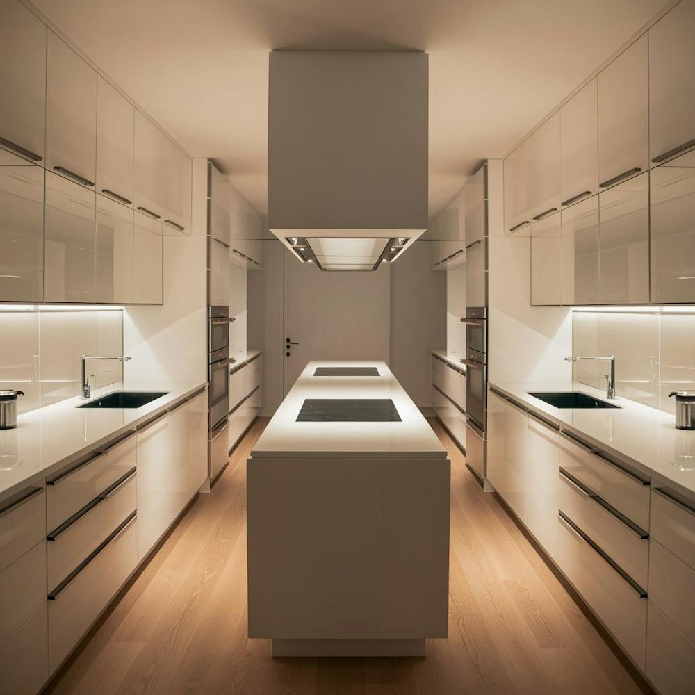 Stylish modular kitchen in Kolkata