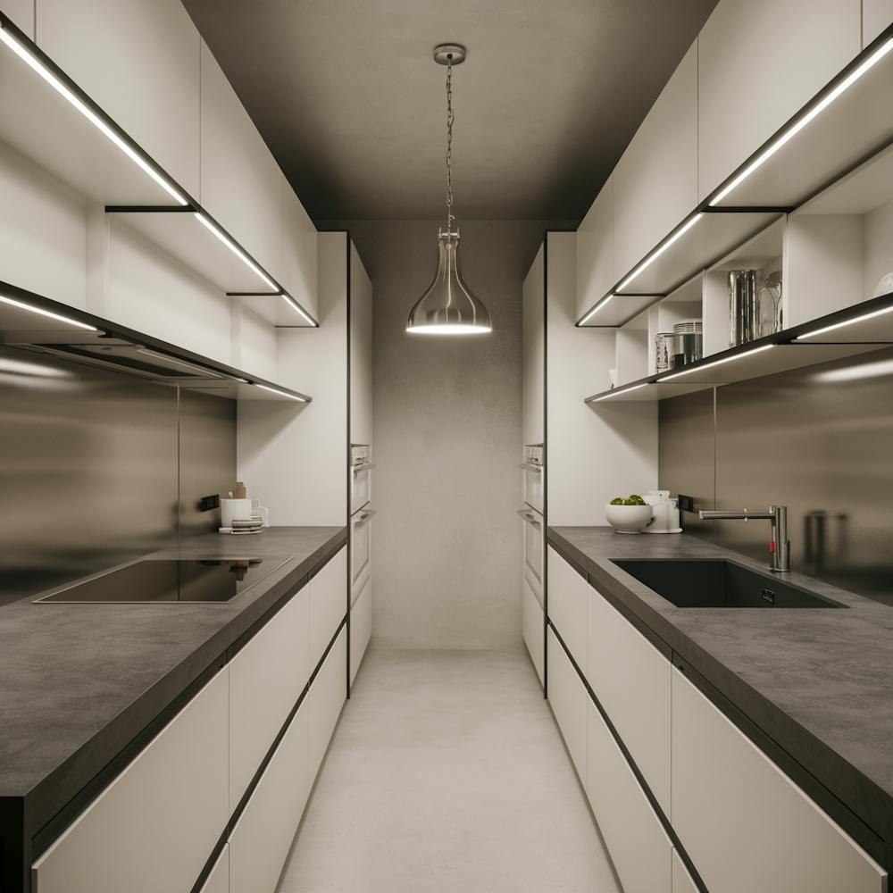 kitchen design parallel