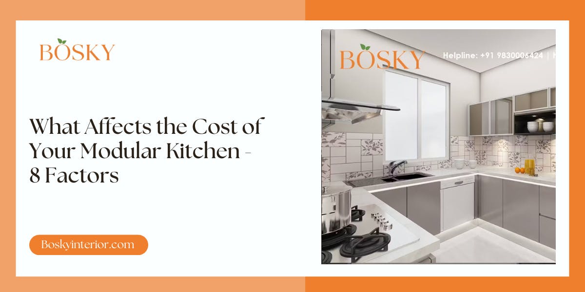 What Affects the Cost of Your Modular Kitchen - 8 Factors