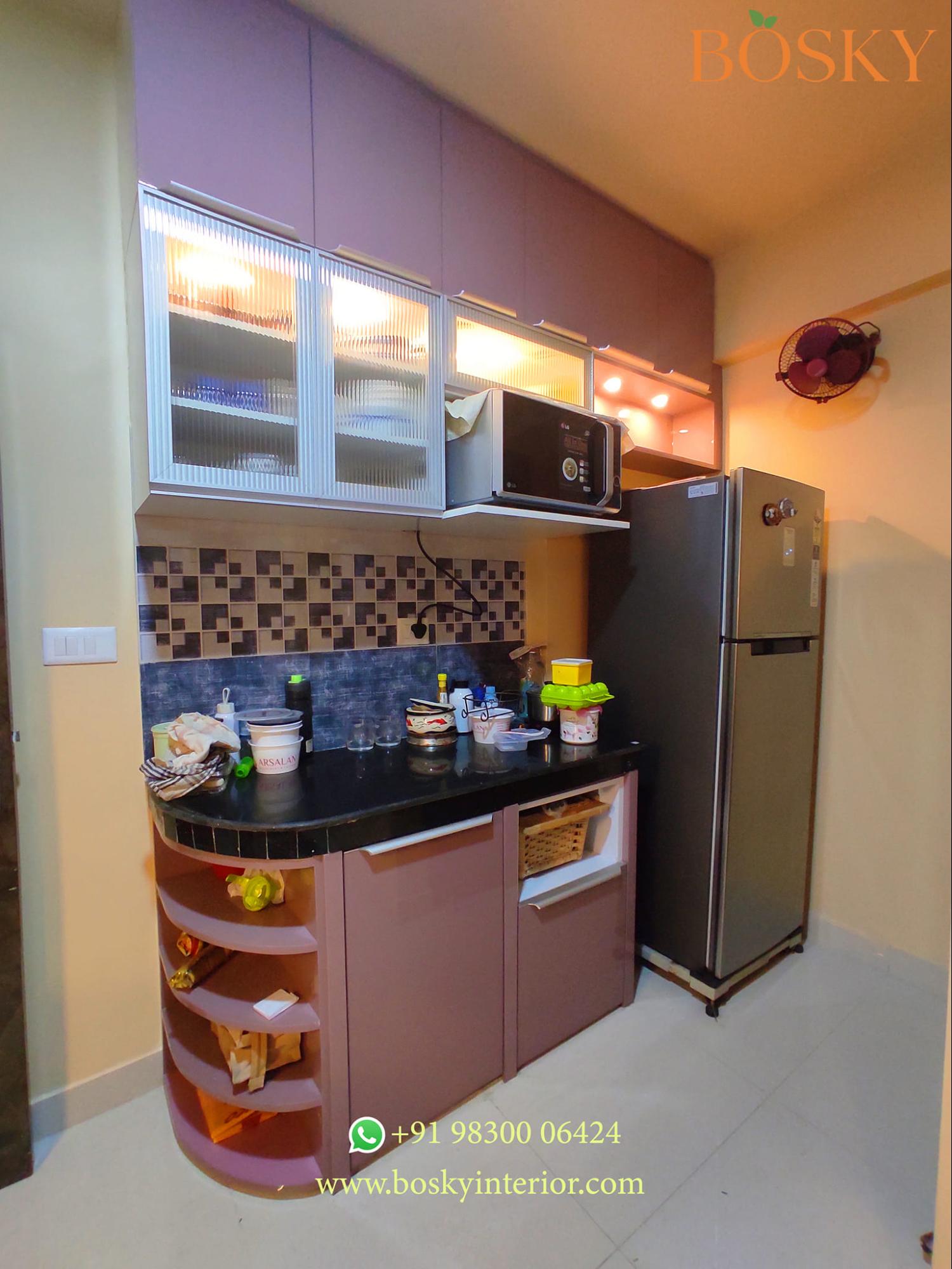 An Extension of the Kitchen into the Hall