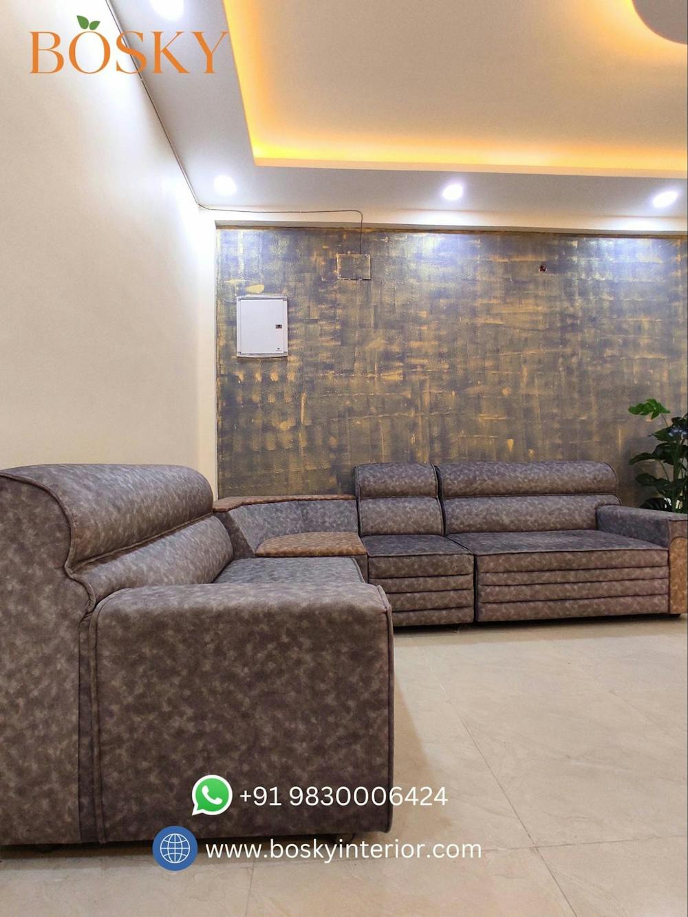 A Cozy Drawing Room Cum Lounge