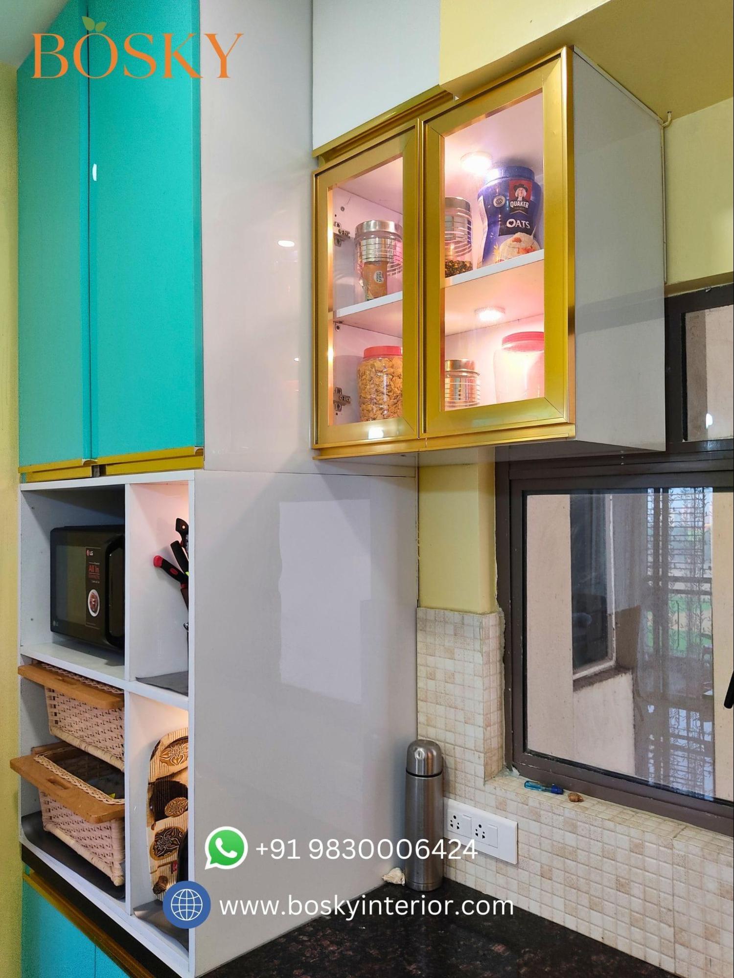 best colour combination modular kitchen