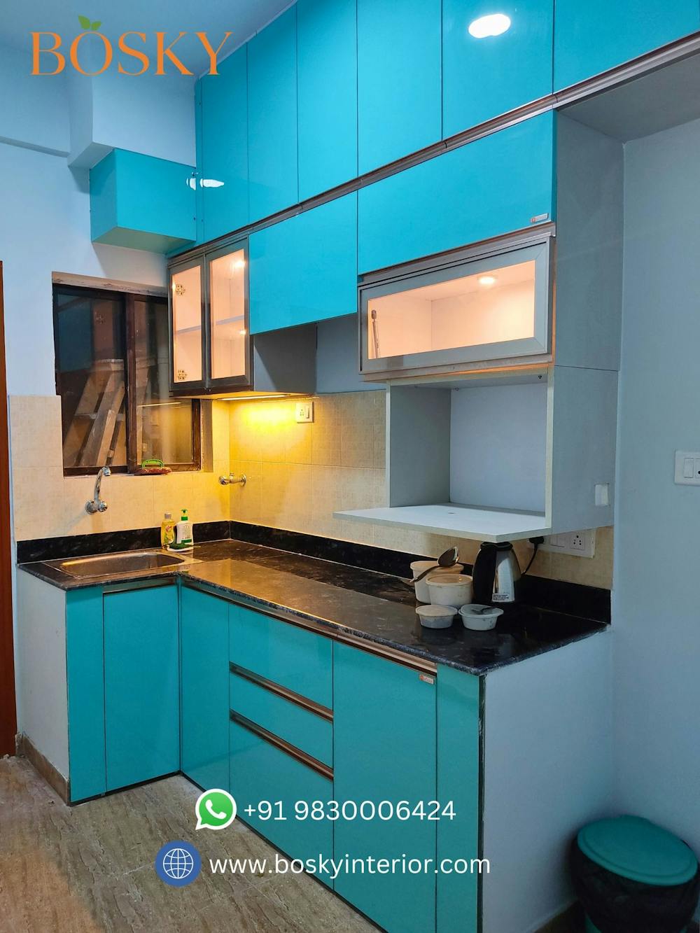 trending modular kitchen interior