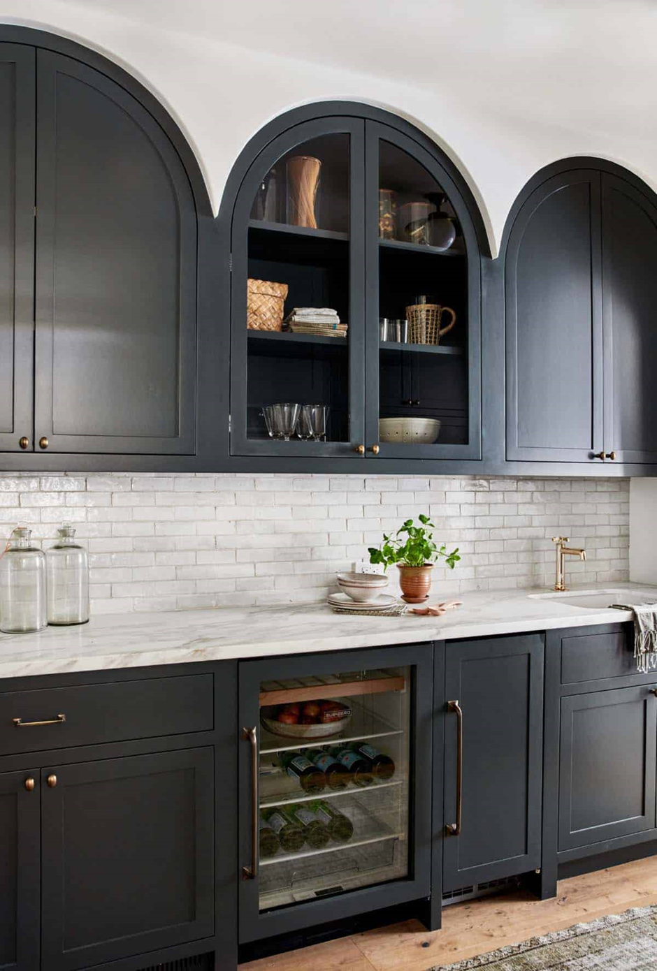 spanish-revival-kitchen-butlers-pantry | onekindesign.com