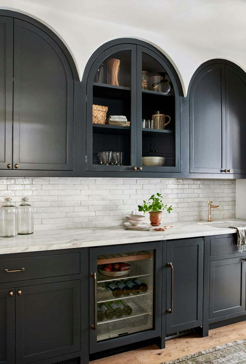 spanish-revival-kitchen-butlers-pantry | onekindesign.com
