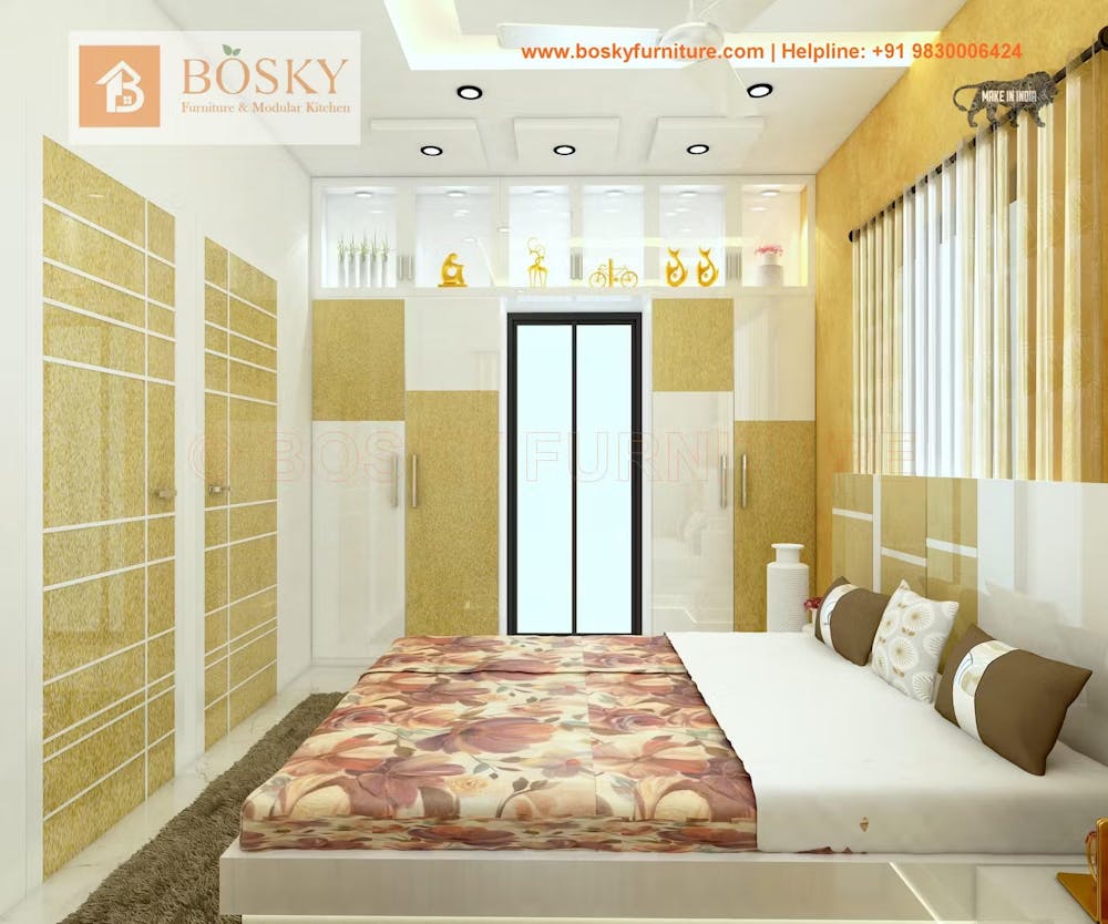 Master Bedroom Interior | Bosky Interior