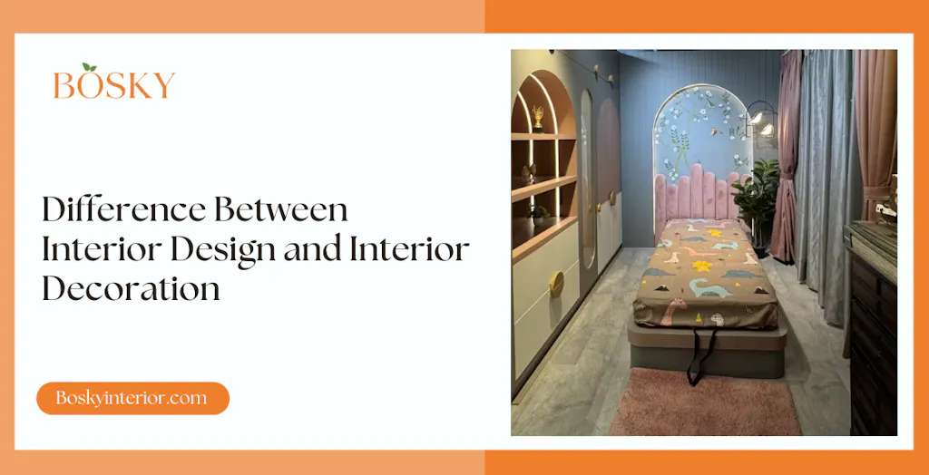 Difference Between Interior Design and Interior Decoration