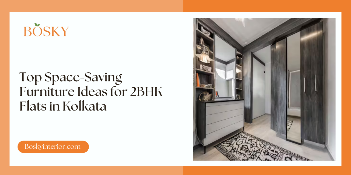 Top Space-Saving Furniture Ideas for 2BHK Flats in Kolkata: Blog Poster