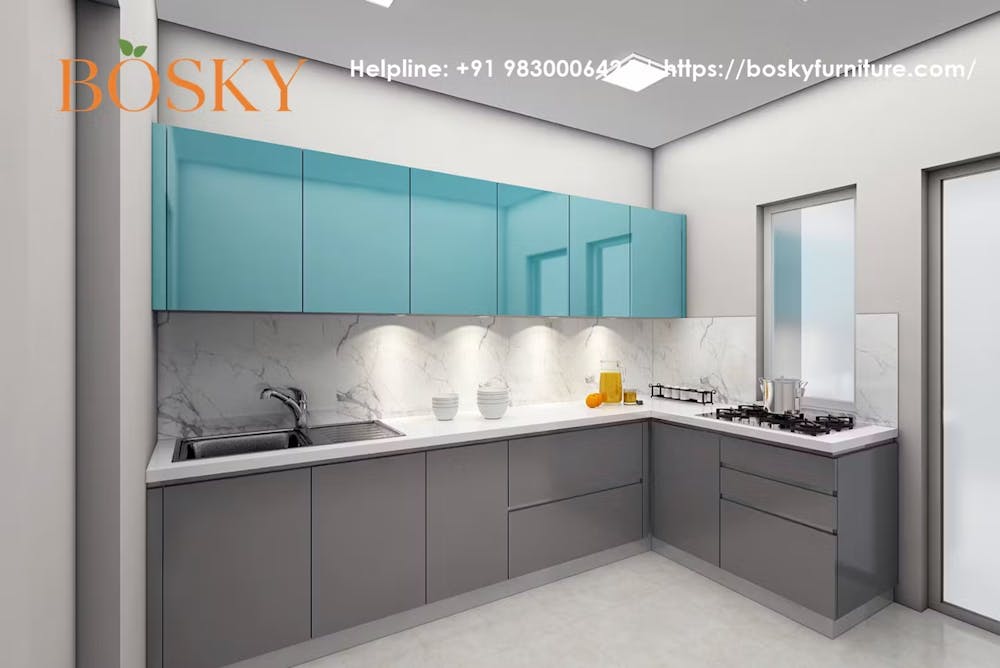 Choose a Light and Airy Color Palette for a Small Space in the Kitchen