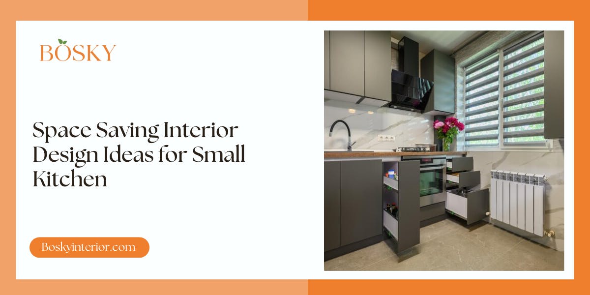 Space Saving Interior Design Ideas for Small Kitchen 