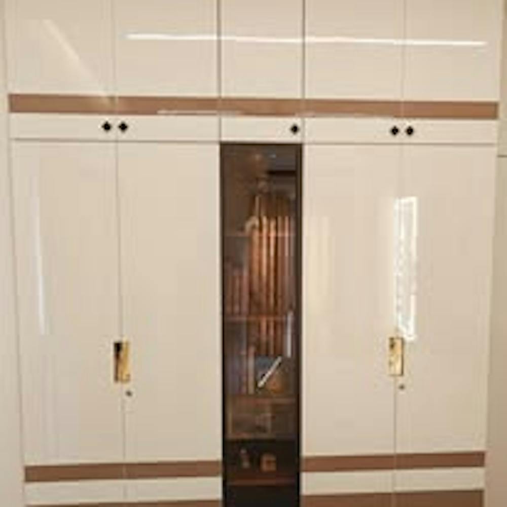 Cream Bedroom Cupboard | Bosky Interior