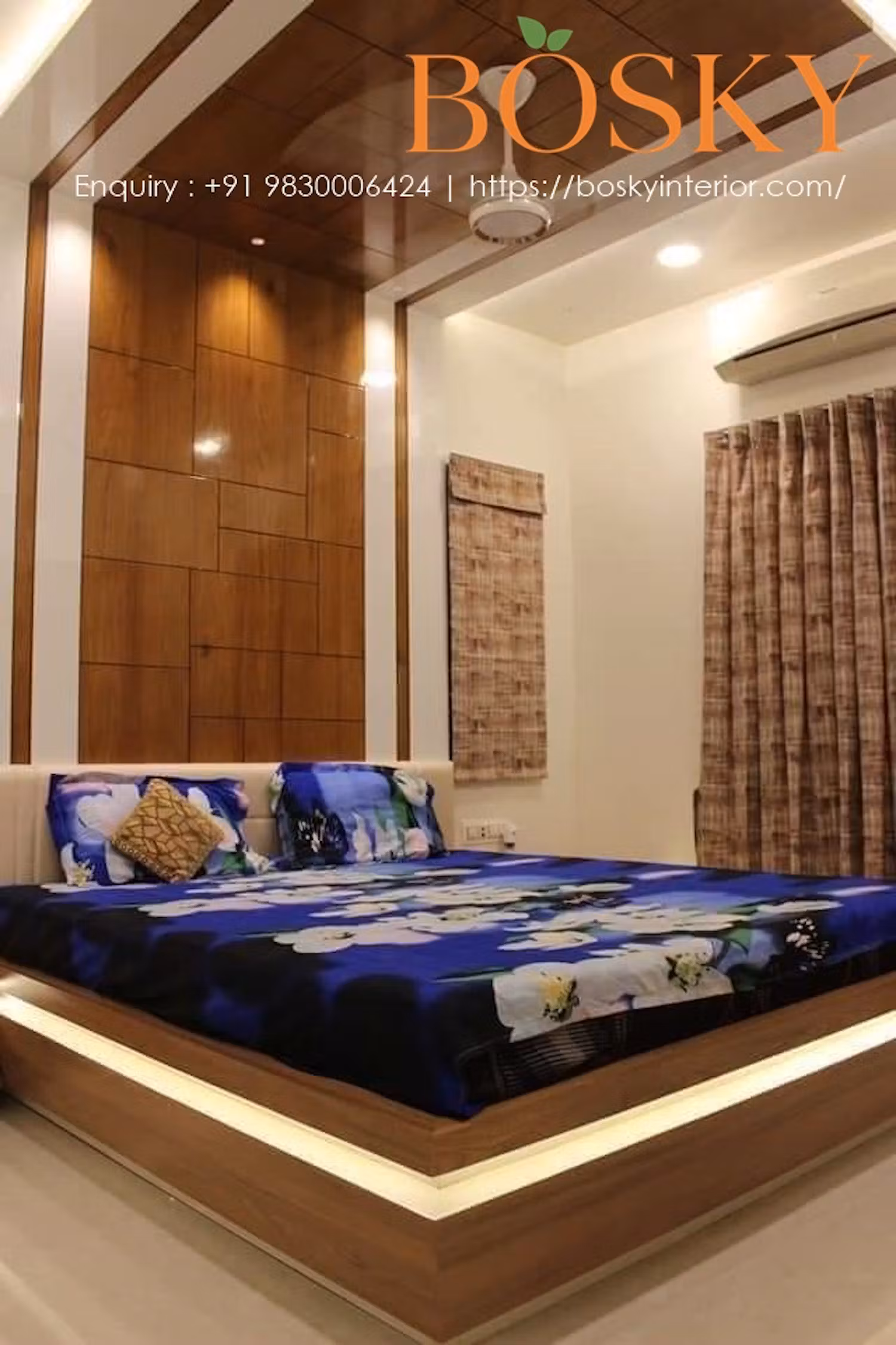Make Your Guest Room Luxurious with an LED-Integrated Bed | Bosky Interior