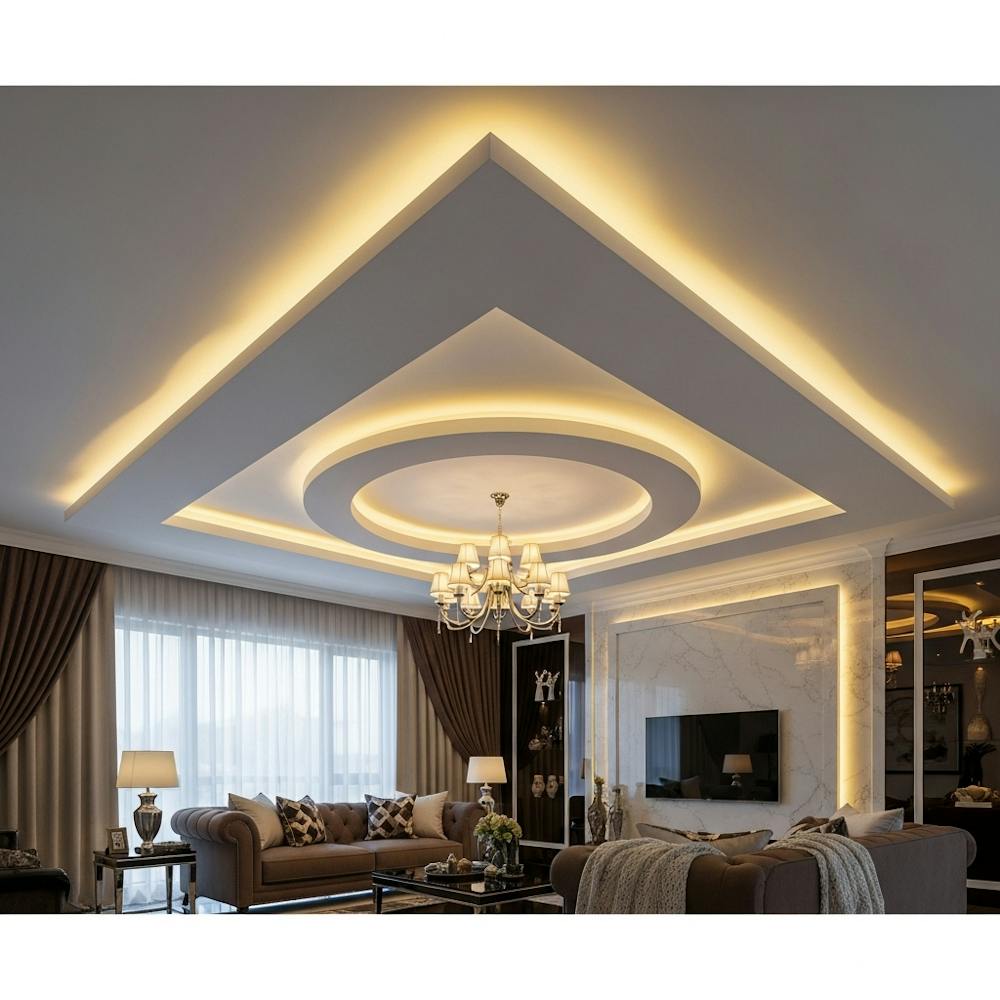 Multi-Level False Ceilings