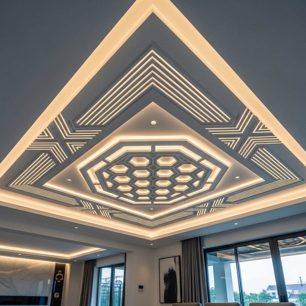 Geometric Patterns False ceilings