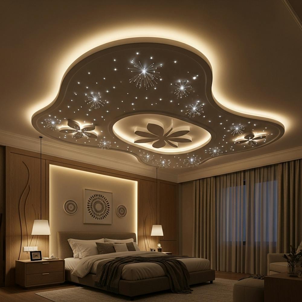 False Ceiling for Bedroom