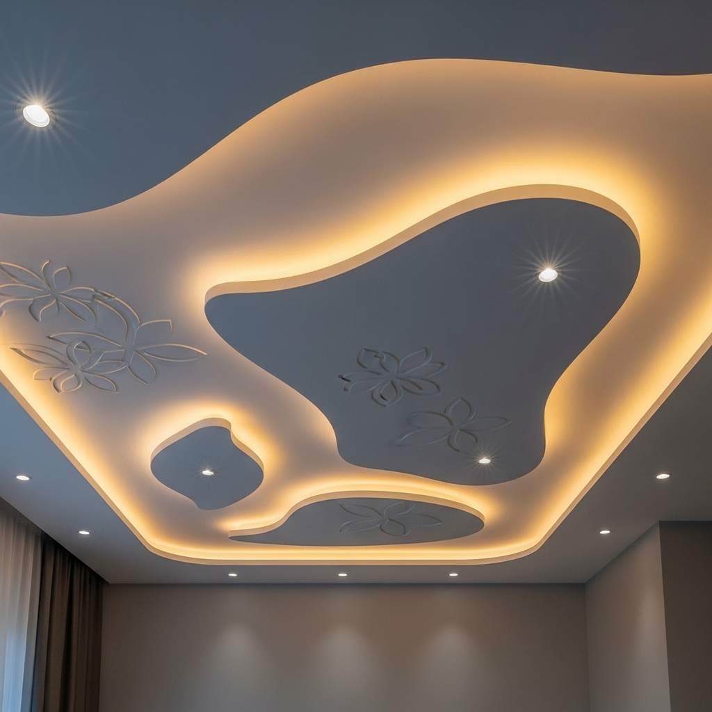 False Ceiling for Bedroom