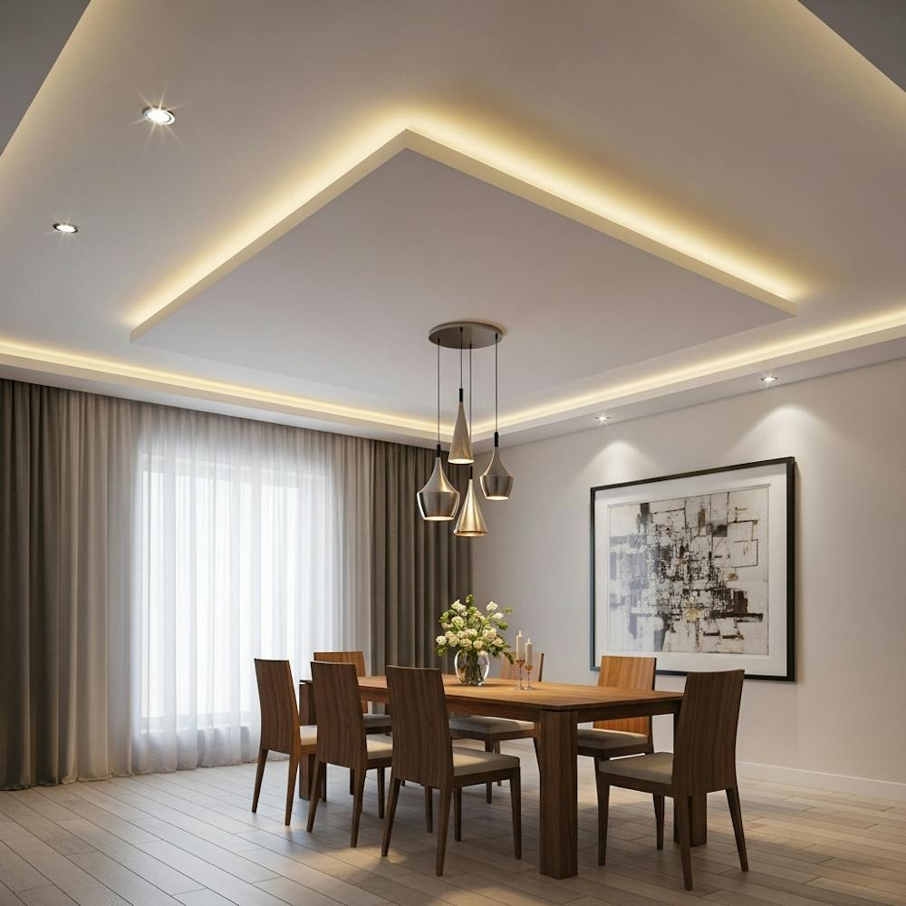 False Ceiling for Dining Room