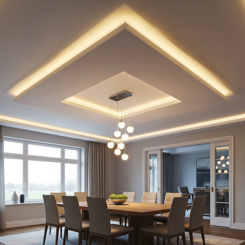 False Ceiling for Dining Room
